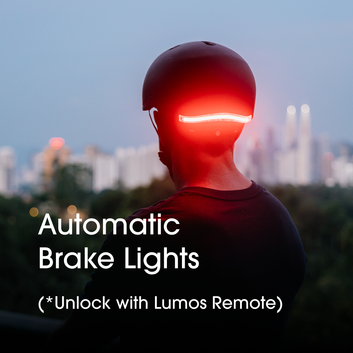 Lumos Nyxel Smart Bike Helmet — Breeze — standard