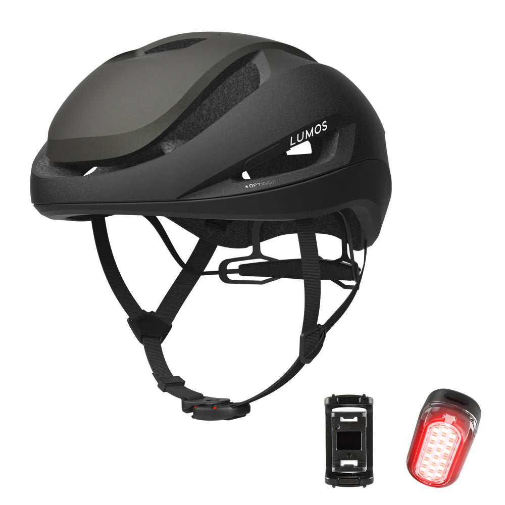 What is in the box: Lumos Aero GT helmet with Mips, Lumos Firefly Mini and Firefly Mini Port Adapter