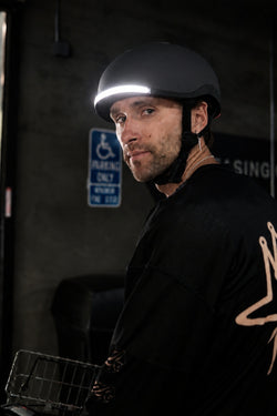 Lumos Nyxel Smart Bike Helmet — Black — standard
