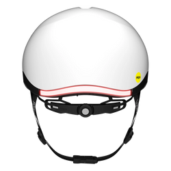 Lumos Nyxel Smart Bike Helmet — White — mips