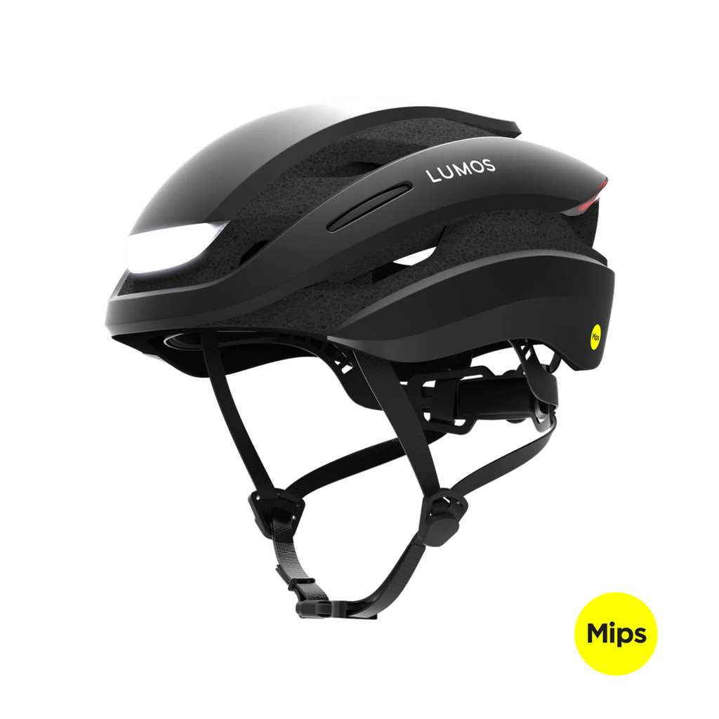 Lumos Ultra Smart Bike Helmet — Charcoal Black